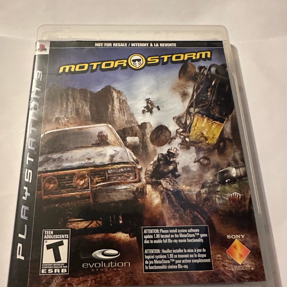 PS3 MotorStorm CIB